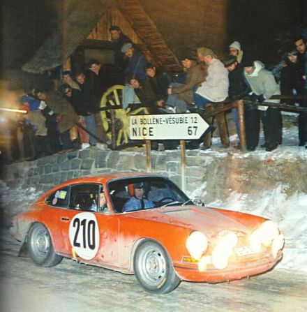 Vic Elford i David Stone – Porsche 911 T.