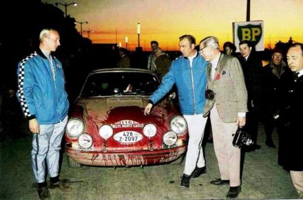 Pauli Toivonen i Martti Tiukkanen – Porsche 911 T.