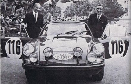 Pauli Toivonen i Martti Tiukkanen – Porsche 911 T.