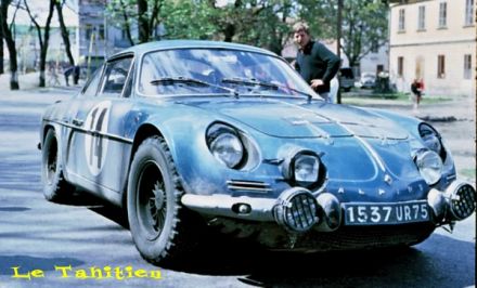 Jean Francois Piot i Pierre Francois Rousselot – Alpine Renault A 110/1300.