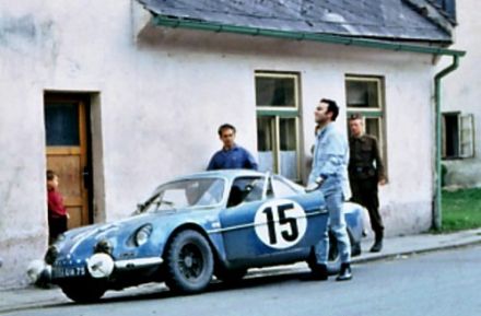 Jean Vinatier i Maurice Gelin – Alpine Renault A 110/1300.