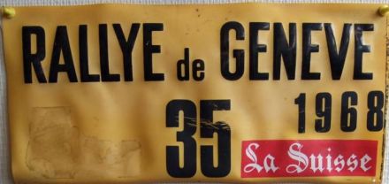 Rallye de Geneve - 1968r