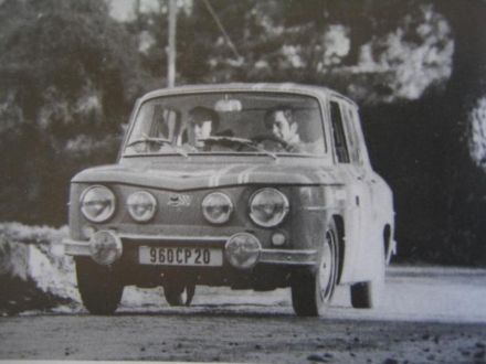 Robert Simonetti i Charles Alberti – Renault 8 Gordini.