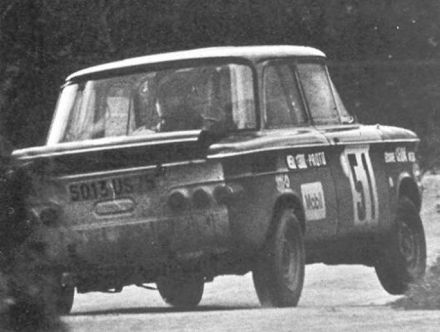 Bernard Darniche i Bernard Demange – NSU Prinz 1000.