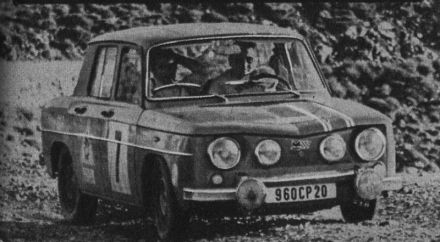 Robert Simonetti i Charles Alberti – Renault 8 Gordini.