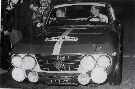 Harry Källström i Gunnar Häggbom – Lancia Fulvia HF 1.6 Ptototype.