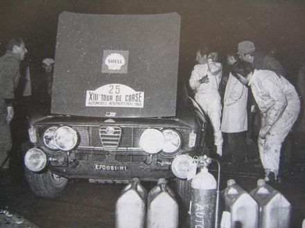 Lucien Bianchi i Vic – Alfa Romeo Giulia Sprint GTA 1600.