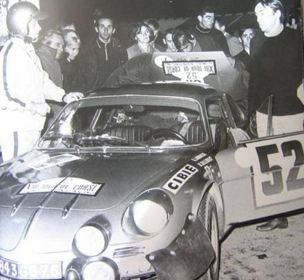 Gerard Larrousse i Marcel Callewaert – Alpine Renault A 110/1500.
