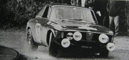 Lucien Bianchi i Vic – Alfa Romeo Giulia Sprint GTA 1600.