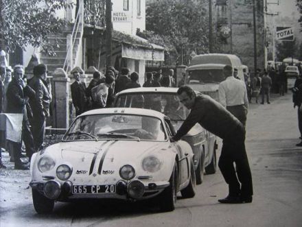 Gilbert Casanova i Jean Simon Battini – Alpine Renault A 110.