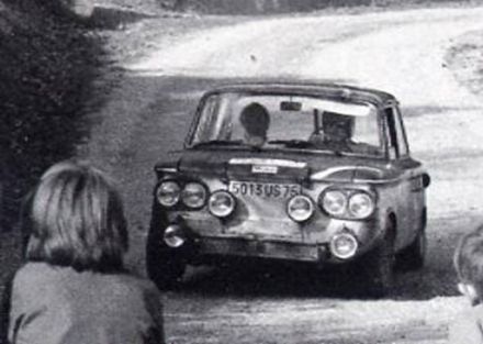 Bernard Darniche i Bernard Demange – NSU Prinz 1000.