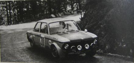 Pierre Maublanc i Cathy Pitt – BMW 2002 Ti.