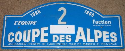 Coupe des Alpes - 1968r