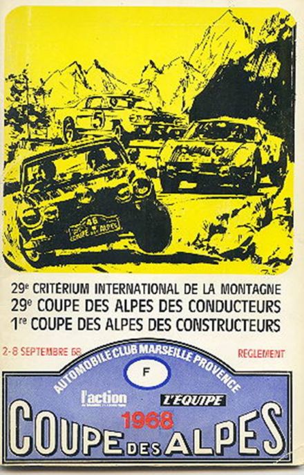 Coupe des Alpes - 1968r