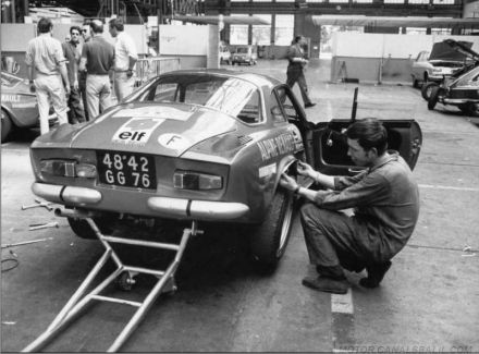 Jean Francois Piot i Claude Grandval – Alpine Renault A 110/1440.
