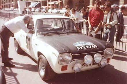 Roger Clark i Jim Porter – Ford Escort Twin Cam.