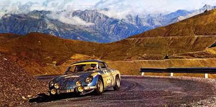 Jean Claude Andruet i “Biche” – Alpine Renault A 110/1300.