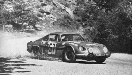 Jean Vinatier i Jean Francois Jacob – Alpine Renault A 110/1400.
