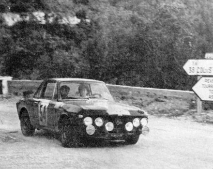 Rene Trautmann i Claudine Bouchet – Lancia Fulvia 1,3 coupe HF.