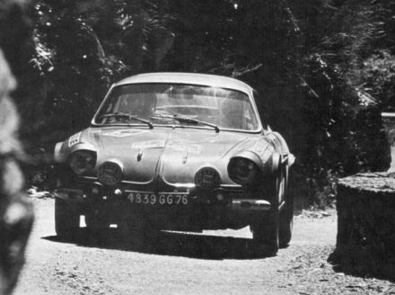 Jean Vinatier i Jean Francois Jacob – Alpine Renault A 110/1400.