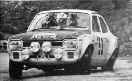 Roger Clark i Jim Porter – Ford Escort Twin Cam.