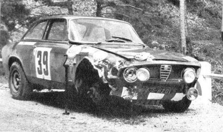 Jean Claude Gamet i Michel Gamet – Alfa Romeo Giulia GTA.