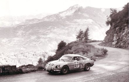 Jean Vinatier i Jean Francois Jacob – Alpine Renault A 110/1400.