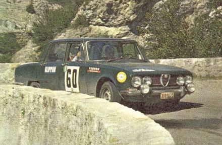 Lucien Bianchi i Jean Marie Jacquemin – Alfa Romeo 1750.