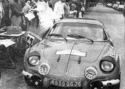 Jean Vinatier i Jean Francois Jacob – Alpine Renault A 110/1400.