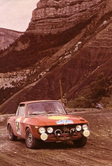 Rene Trautmann i Claudine Bouchet – Lancia Fulvia 1.3 coupe.