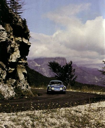 Jean Vinatier i Jean Francois Jacob – Alpine Renault A 110/1400.