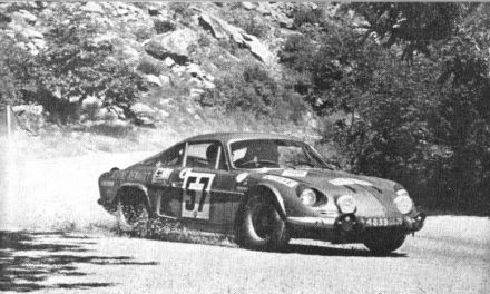 Jean Vinatier i Jean Francois Jacob – Alpine Renault A 110/1400.
