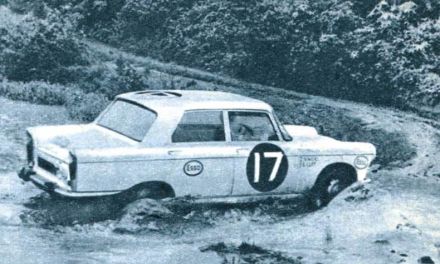 Zbigniew „Nick” Nowicki i Paddy B.Cliff – Peugeot 404 injection.