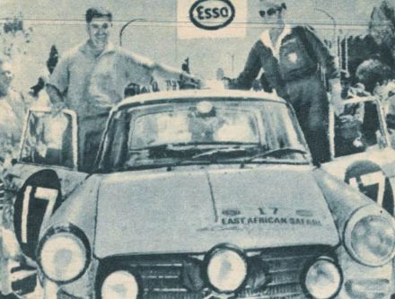Zbigniew „Nick” Nowicki i Paddy B.Cliff – Peugeot 404 injection.