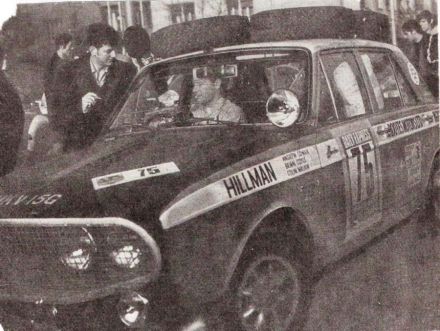 Andrew Cowan, Bryan Coyle i Colin Malkin – Hillman Hunter GT.