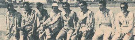 Scarfiotti, Neerpasch, Sifert, Mitter, Hermman, Stommelen, Elford i Buzetta – kierowcy Porsche.