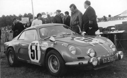 Bernard Collomb i Francois Lacarreau – Alpine Renault A 110.