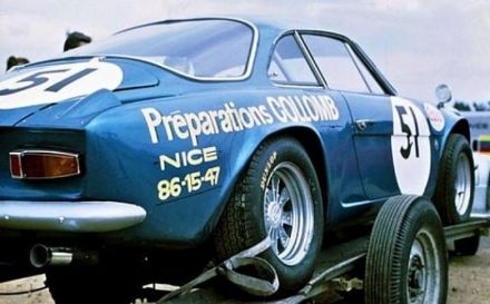 Bernard Collomb i Francois Lacarreau – Alpine Renault A 110.