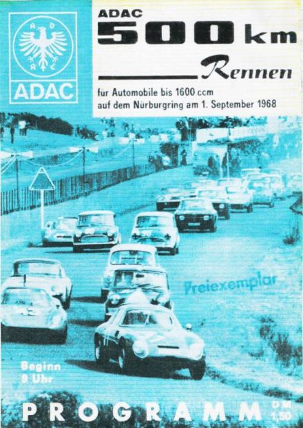 500km Nurburgring - 1968r