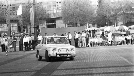 Andrzej Komorowski - Renault 8 Gordini.