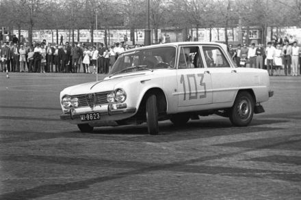 Ryszard Żyszkowski - Alfa Romeo Giulia Super.