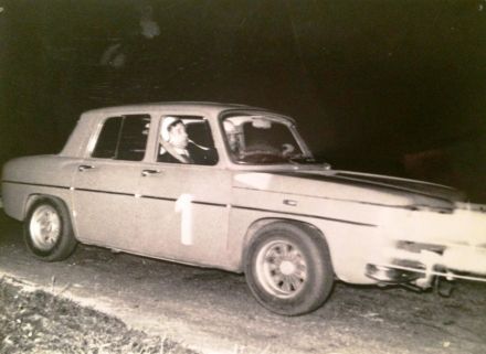 Marian Bień i K.Miedziński – Renault 8 Gordini.