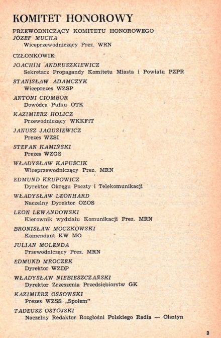 Rajd 1001 Jezior - 1969r.