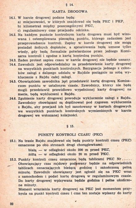 Rajd 1001 Jezior - 1969r.
