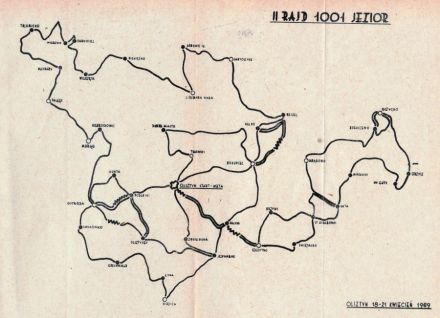 Rajd 1001 Jezior - 1969r.