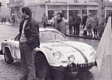 Krzysztof Komornicki i Zygmunt Wiśniowski – Alpine Renault A 110.
