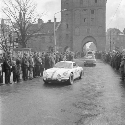 Krzysztof Komornicki i Zygmunt Wiśniowski – Alpine Renault A 110.