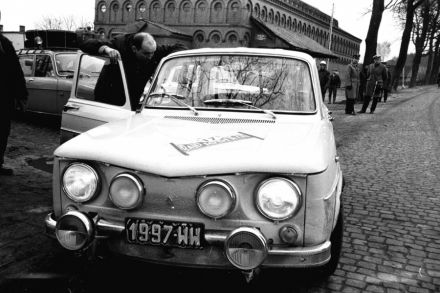 Andrzej Komorowski i Longin Bielak – Renault 8 Gordini