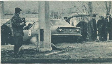 Błażej Krupa i Piotr Dąbkowski – Fiat 124 Sport coupe.