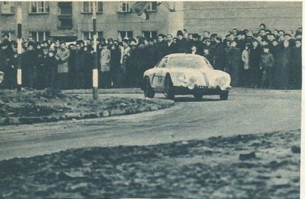 Krzysztof Komornicki i Zygmunt Wiśniowski – Alpine Renault A 110.
